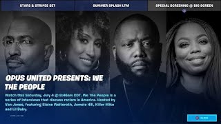 Fortnite chapter 2 season 3 {party royal live event} #wethepeopleevent