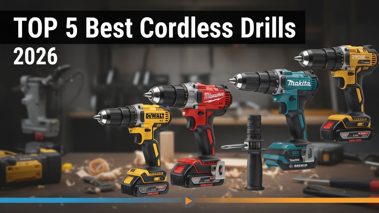 Top 5 Best Cordless Drills 2026 | The Ultimate Buying Guide & Review ...