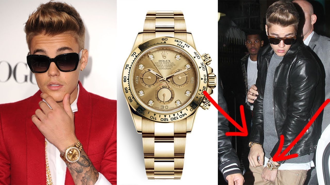 Justin Bieber's Watch Collection 