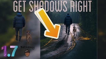 Realistic Shadows - Affinity Photo iPad Pro