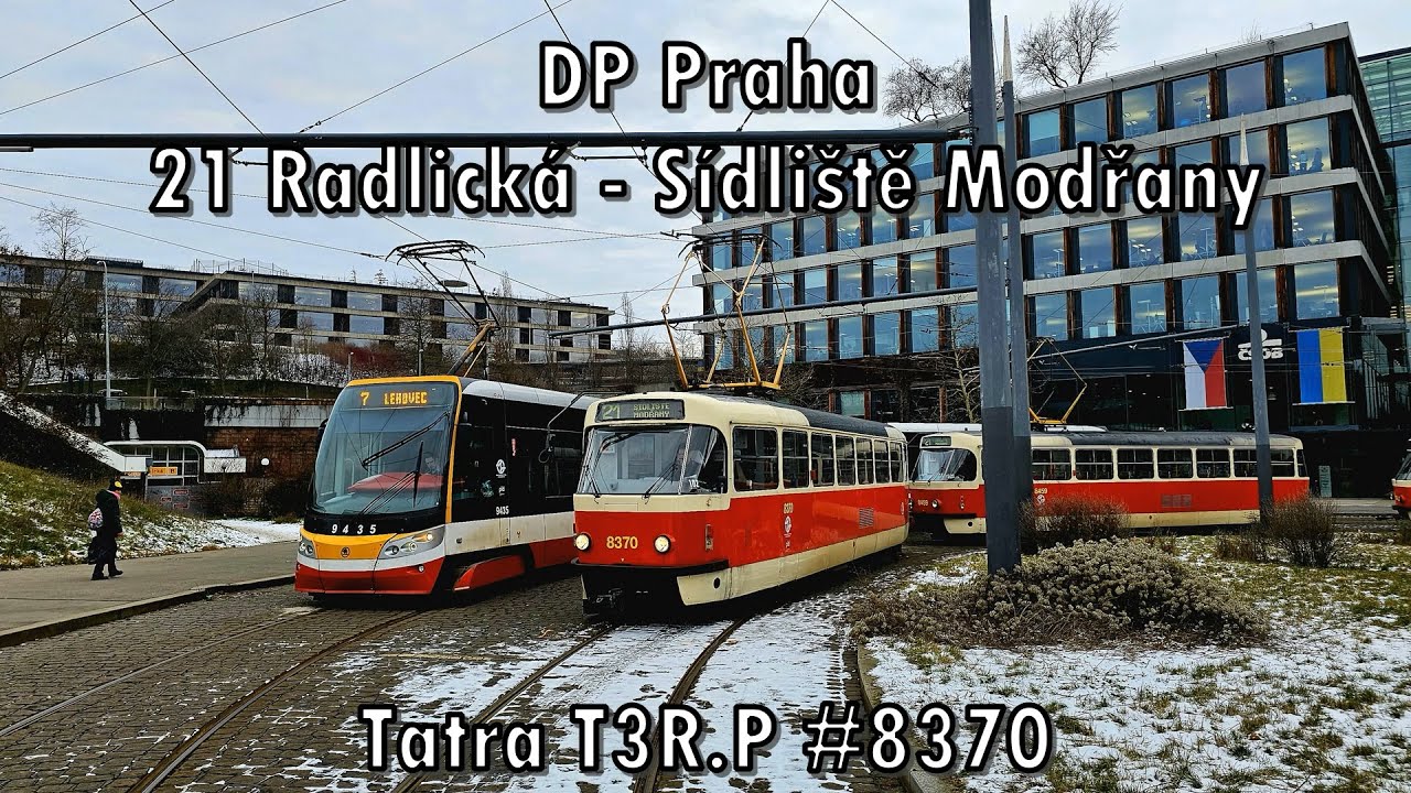 DP Praha - linka 21, Tatra T3R.P #8370