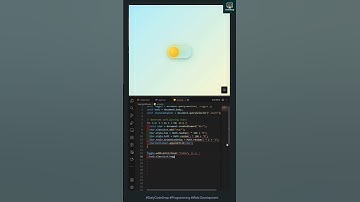 JavaScript Can Make THIS? 🤯 (Day & Night Toggle)