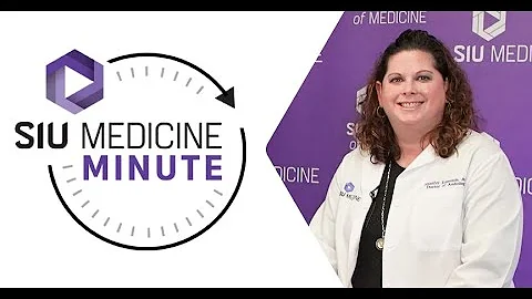 SIU Medicine Minute | Jennifer Edmonds, MD Certifi...