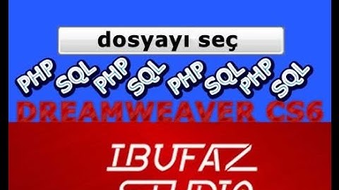PHP KULLANARAK  DOSYA SEÇ YÖNTEMİ İLE RESİM EKLEME(database browser image add)
