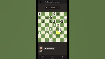 Daily Puzzle Chess.com 4/4/23 #chess #chesscom #earth #fun #tiktok #world #foryou #funny #fyp