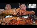 GIANT TIGER LOBSTER and SPINY LOBSTERS MUKBANG collab with @Daryl and Liz