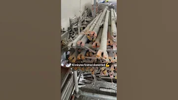 40 Minutes All Dismantled Scaffold 