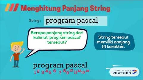 Operasi String pascal