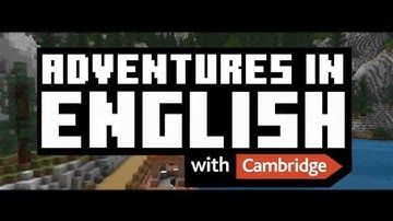 Learn English in our new world built in Minecraft