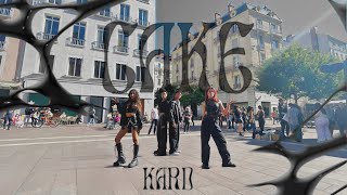 [KPOP IN PUBLIC | ONE TAKE | DARK VERSION] KARD - CAKE  (안무 영상) (Dance cover by GRAVITY Crew France)