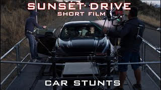 Director Breaking Down Car Stunts for Sunset Drive - Short Film