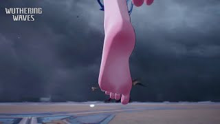 Cartethyia Feet Wuthering Waves 4K Japanese Dub