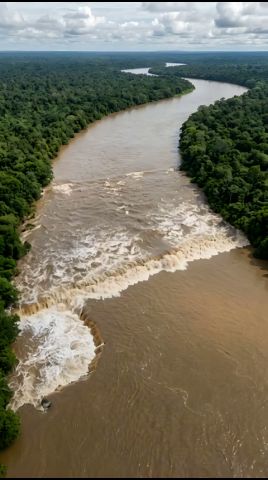 A few times a year, the ocean flows up the Amazon River — The 4m