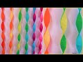 Rainbow Garland Streamer Backdrop | Birthday Decoration Ideas At Home | Party Decoration Ideas