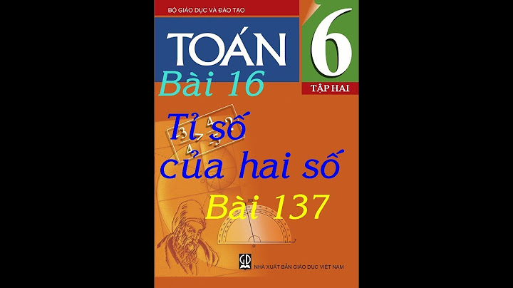 Giải bài 16 trang 137 sgk toán 6 tập 2 năm 2024