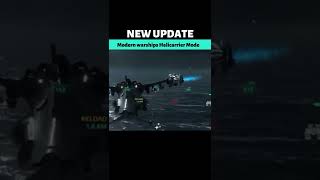 Modern warships new update| Helicarrier Mode #shorts #modernwarships screenshot 3