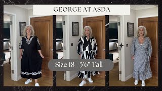 Black and White  George at Asda and Calla Trainers