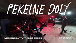 Mototrip Czechy 2026 - wjazd na szczyt Ještěd 1012 m n.p.m. i wizyta w Motoklub Pekelne Doly