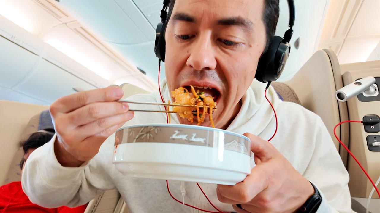 What I Ate on Asiana Business Class