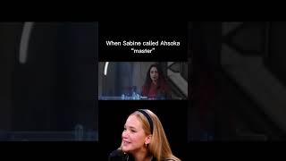 When Sabine Called Ahsoka Master