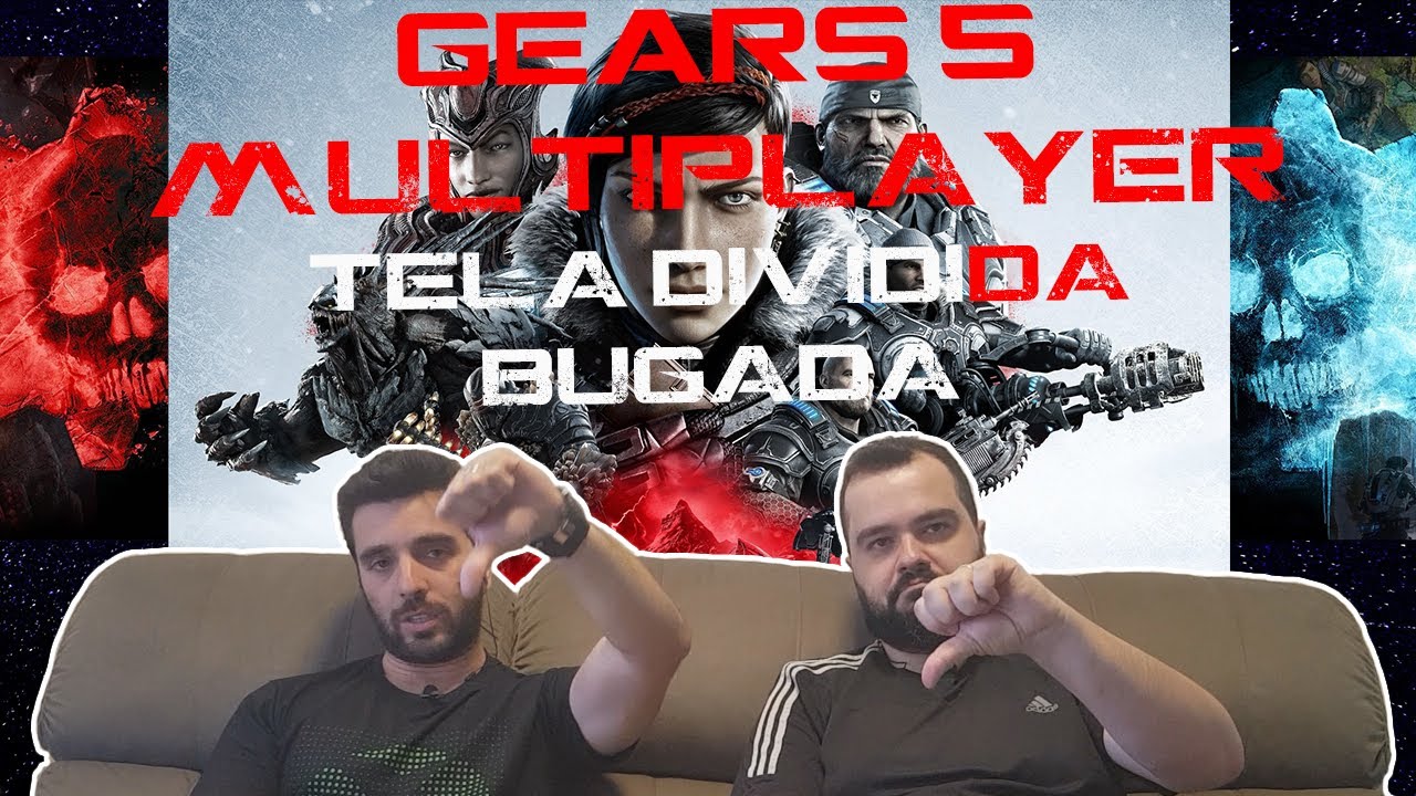 Gears 5 #1 - JOGÃO DE TIRO - Co-op em tela dividida (split screen) (PC) 