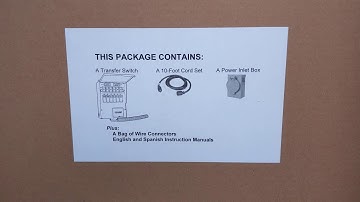 Reliance 3006HDK Transfer Switch Kit