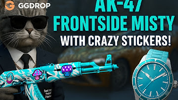 WITHDRAWED AK-47 FRONTSIDE MISTY IN 2 MINUTE ? GGDROP FREE PROMO