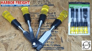 Harbor Freight Pittsburgh Wood Chisel Set