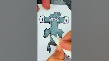 Drawing Alphabet Lore Human (Poor) T / Uncomplete Humanized Alphabet Lore Transform/ #drawing