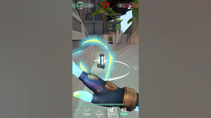 INSANE 1 V 4 CLUTCH Valorant #shorts