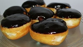 How to make Boston Cream Doughnuts at home