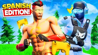 fortnite but its SPANISH with GrefG...