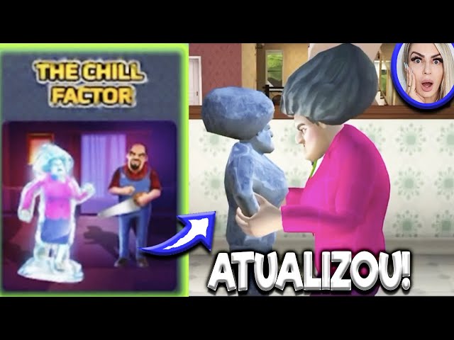 DESCOBRI UM SEGREDO NO JOGO DA PROFESSORA MALVADA! (Scary Teacher 3D) 