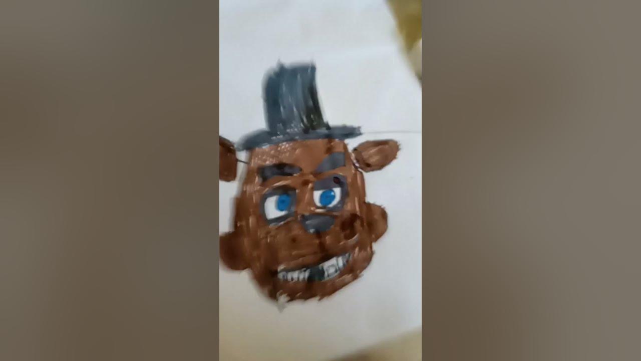 Фреди рисунок - YouTube