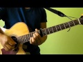 Locked Out Of Heaven - Bruno Mars - Easy Guitar Tutorial (No Capo)