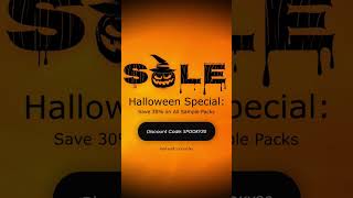 🎃 Halloween Sale | 30% discount on All Sample Packs