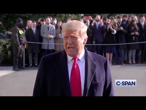 President Trump speaks before his trip to the Southern Border wall