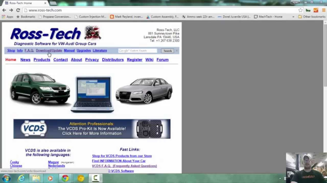 Tutorial How To Download Ross Tech VCDS and Install and setup