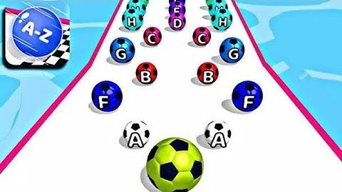 A-Z Run - Gameplay Max Level Android, ios game All Levels Walkthrough Mobile Game App (Levels)