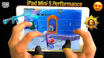 iPad Mini 5 Performance 2025🔥/ iOS 18.3 | Best Handcam Gameplay 😍 PUBG|BGMI