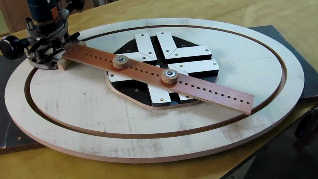 Elipse Cutting Jig - YouTube