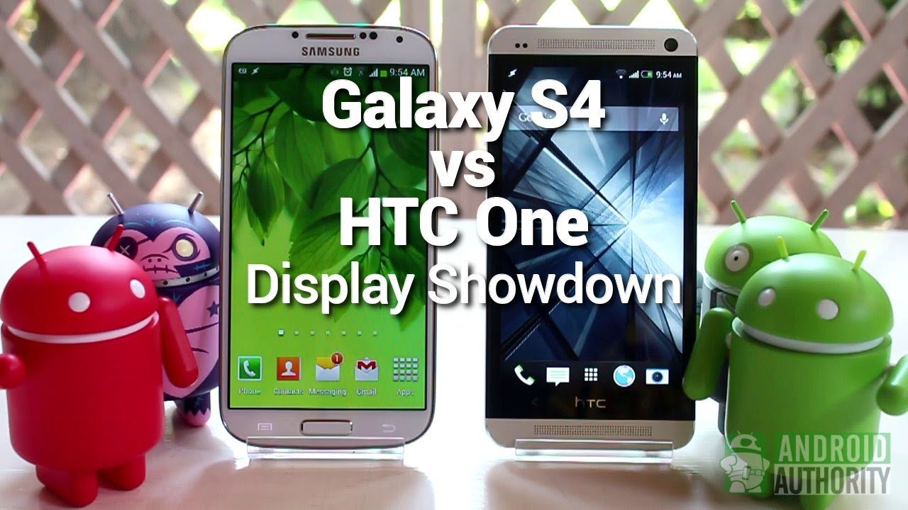 Samsung S4 Comparison Chart