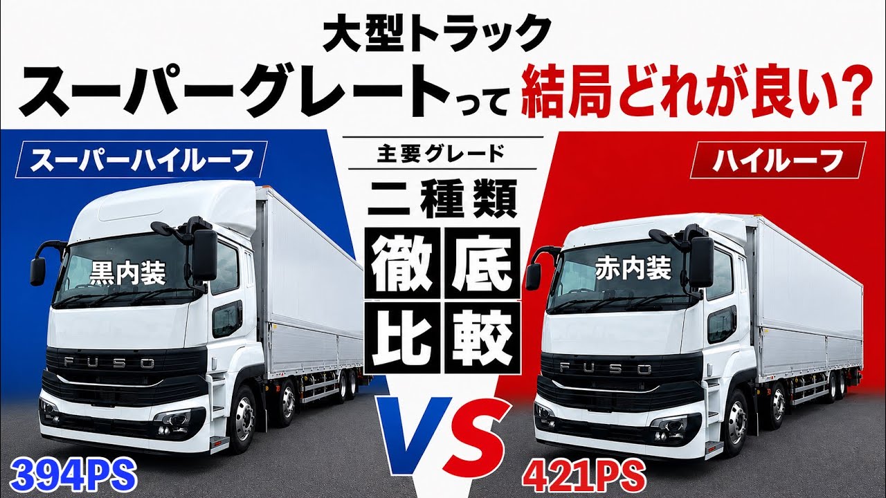 Which Fuso Super Great Truck is Best? A Thorough Comparison of the