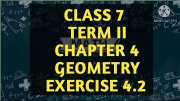 class 7 Term II chapter 4 geometry construction of triangle exercise 4.2