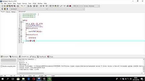 PROGRAM ISI ARRAY B BERISI BILANGAN GENAP
