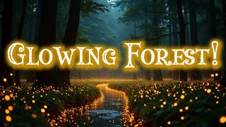 The Forest That Glows at Night – Firefly Magic #Fireflies #GlowingForest #Nature #Bioluminescence