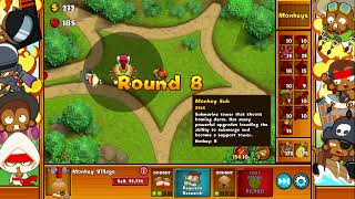 Lets Play Bloons Monkey City ZOMG Very Hard Forest Map No Commentary 706