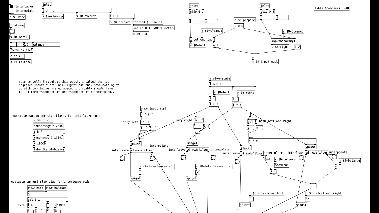 creating [weaver] — pd patching (live!) - YouTube
