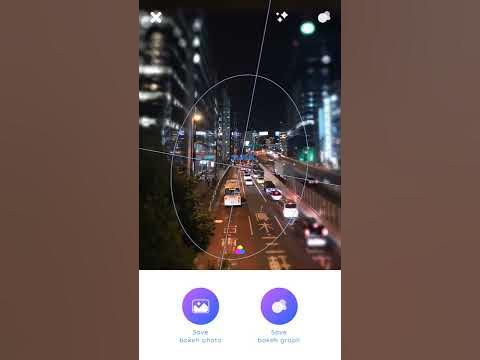 bokeh+ app / Editing still image. - YouTube