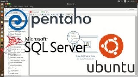 Pentaho data integration with Sql Server [Ubuntu]